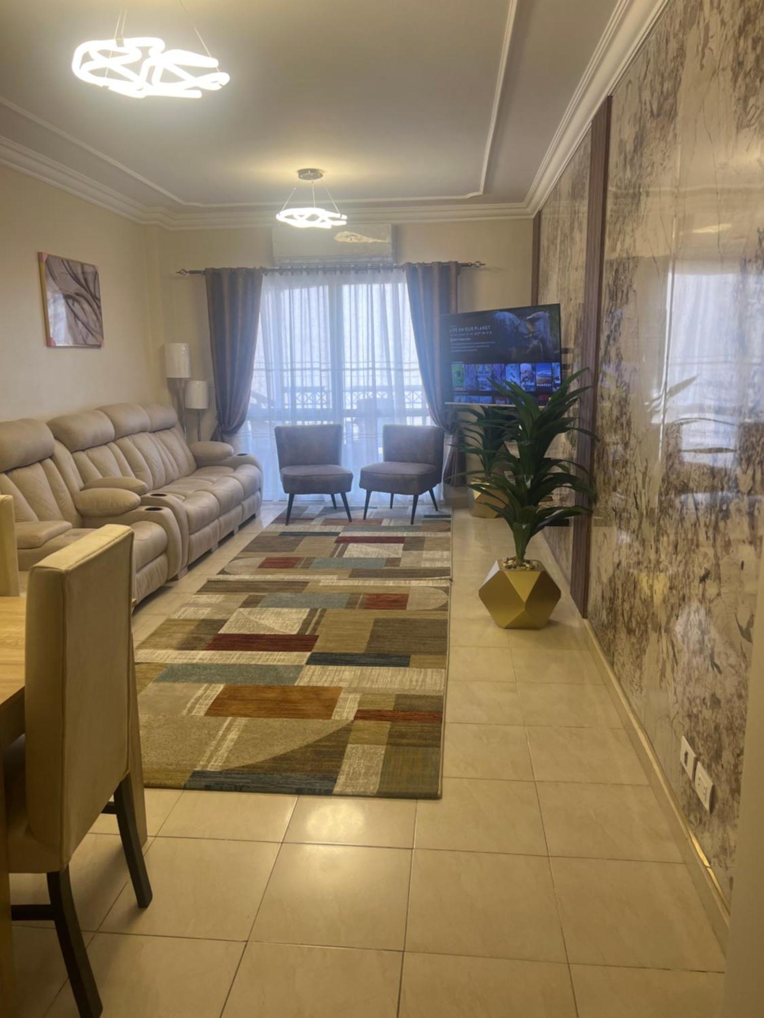 Luxurious Vip Apartment In Madinaty Furnished With High End Hotel Furniture Екстер'єр фото